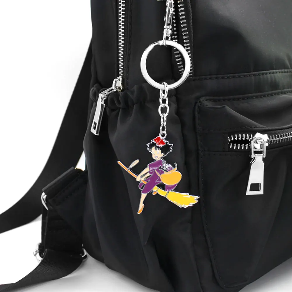 POFUNUO Anime Ghibli Kiki's Delivery Service Kiki Broomstick Metal Pendant Keychain Keyring Ornament Cosplay Collection Gift Hot
POFUNUO Anime Ghibli Kiki's Delivery Service Kiki Broomstick Metal Pendant Keychain Keyring Ornament Cosplay Collection Gift Hot