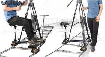 Manned 9 m camera railcar triangle car T-car slide rail portable photography rail car video track rocker CD50 T06
Manned 9 m camera railcar triangle car T-car slide rail portable photography rail car video track rocker CD50 T06