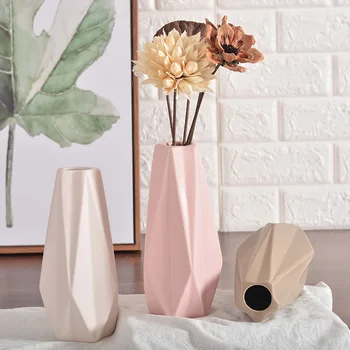 Christmas Gifts Decoration Figurines Ceramic Tabletop Flower Geometry Vases Flower Vases For Decoration Craft Water Plant Vases
Christmas Gifts Decoration Figurines Ceramic Tabletop Flower Geometry Vases Flower Vases For Decoration Craft Water Plant Vases