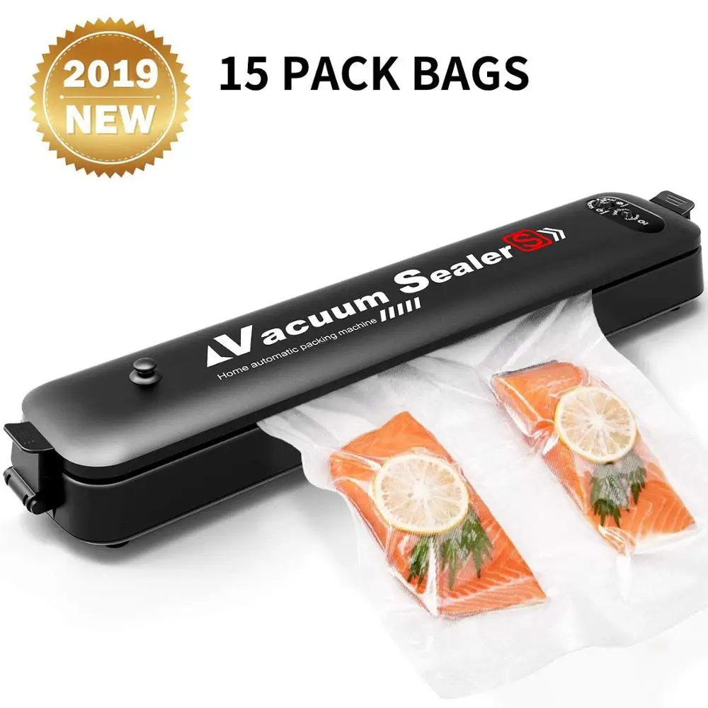 Vacuum Sealer Machine, Automatic Food vacuum sealer machines for Food Savers with Automatic Bag Detection | Led Indicator Lights
Vacuum Sealer Machine, Automatic Food vacuum sealer machines for Food Savers with Automatic Bag Detection | Led Indicator Lights