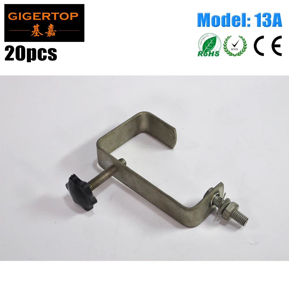 20 Pack 13A 30-50mm G CLAMP HEAVY DUTY HOOK DJ DISCO KARAOKE LIGHTING STAGE EQUIPMENT SILVER IRON MATERIALS
20 Pack 13A 30-50mm G CLAMP HEAVY DUTY HOOK DJ DISCO KARAOKE LIGHTING STAGE EQUIPMENT SILVER IRON MATERIALS