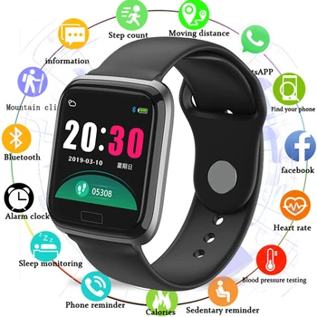Sport Smart Watch Men Waterproof Blood Pressure Smartwatch Women Heart Rate Monitor Fitness Bracelet Watches For Android IOS
Sport Smart Watch Men Waterproof Blood Pressure Smartwatch Women Heart Rate Monitor Fitness Bracelet Watches For Android IOS