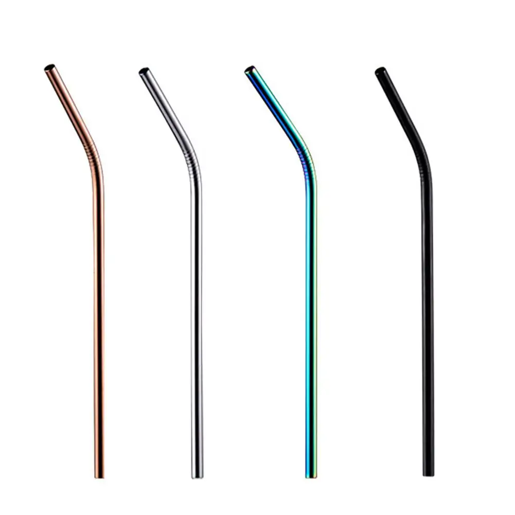 AIHOME Stainless steel straws milk tea coffee drinks metal straws Reusable Drinking Straw Cup Bar Accessories
AIHOME Stainless steel straws milk tea coffee drinks metal straws Reusable Drinking Straw Cup Bar Accessories
