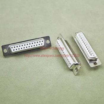 (10pcs/lot) DB25 25P 2Rows White Parallel Port 25 Pin Way D Sub Female Wire Solder Connector Socket Plug COM Adapter
(10pcs/lot) DB25 25P 2Rows White Parallel Port 25 Pin Way D Sub Female Wire Solder Connector Socket Plug COM Adapter