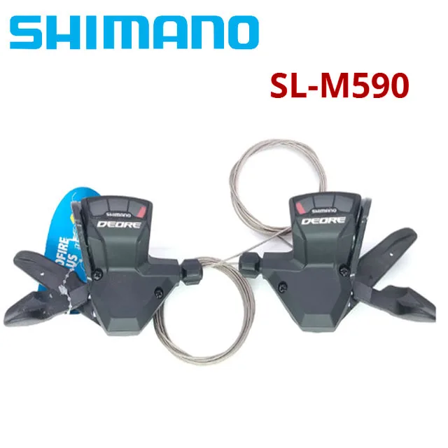 shimano deore m590 9 speed trigger shifter set