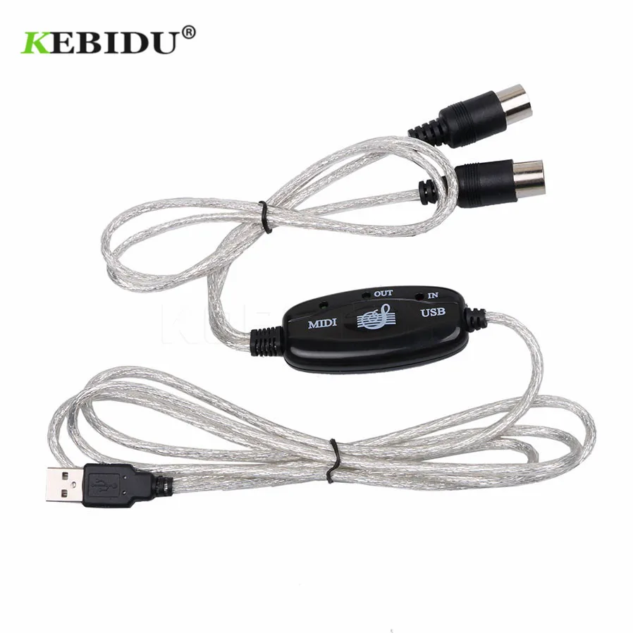 2015 2M MIDI to USB 2.0 Data Link Musical Converter Adapter Music Piano Keyboard for PS2 CUBASE Cakewalk PC Computer XP 7 8 MAC
2015 2M MIDI to USB 2.0 Data Link Musical Converter Adapter Music Piano Keyboard for PS2 CUBASE Cakewalk PC Computer XP 7 8 MAC