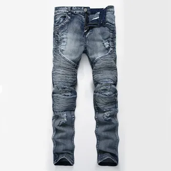 Sulee 2018 Mens Skinny Jean Distressed Slim Elastic Jeans Denim Biker Jeans Hip hop Pants Washed Ripped Jeans plus size 28-42
Sulee 2018 Mens Skinny Jean Distressed Slim Elastic Jeans Denim Biker Jeans Hip hop Pants Washed Ripped Jeans plus size 28-42