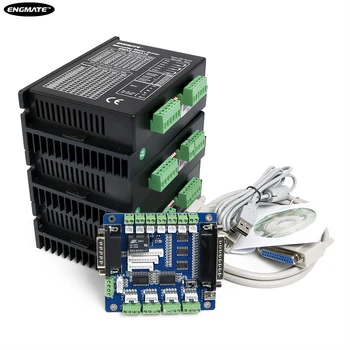 CNC Kit 3 Axis Controller Board & ENGMATE Stepper Motor Driver EMA2-080A72
CNC Kit 3 Axis Controller Board & ENGMATE Stepper Motor Driver EMA2-080A72