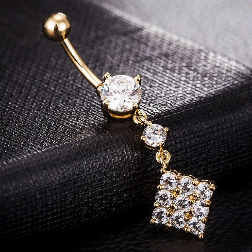 Bohemian Stainless Steel Belly Button Ring Body Jewelry Piercing Crystal Stones Navel Umbilical Nail Minimalist Jewelry Pendient
Bohemian Stainless Steel Belly Button Ring Body Jewelry Piercing Crystal Stones Navel Umbilical Nail Minimalist Jewelry Pendient