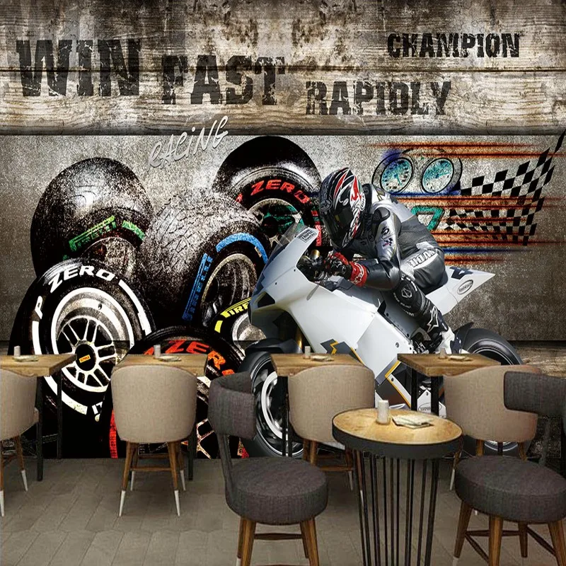 Custom photo wallpaper 3D stereo Modern Background Wall Motorcycle TV Backdrop hand painted custom wallpaper lobby mural
Custom photo wallpaper 3D stereo Modern Background Wall Motorcycle TV Backdrop hand painted custom wallpaper lobby mural