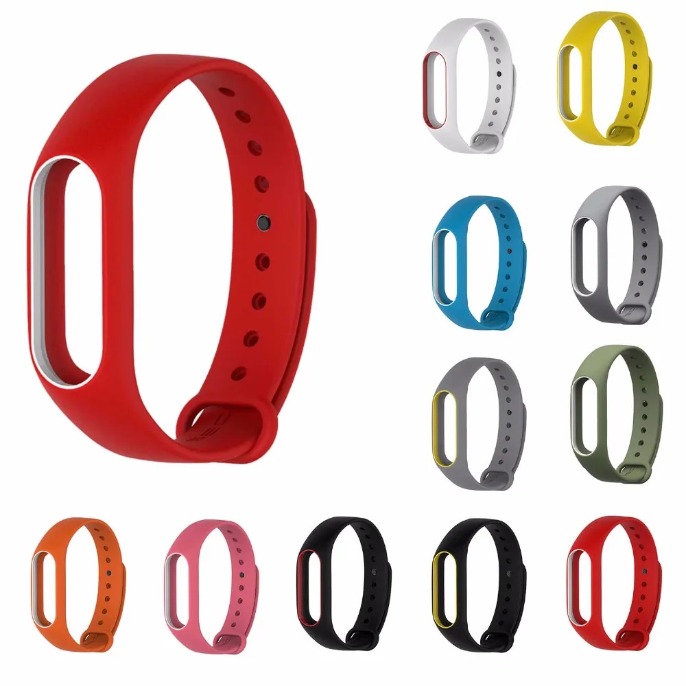 Silicone My Band 2 Bracelet Strap Double Color Mi Band2 Strap Wristband Replacement Smart Wristband for Xiaomi Mi2 Band
Silicone My Band 2 Bracelet Strap Double Color Mi Band2 Strap Wristband Replacement Smart Wristband for Xiaomi Mi2 Band