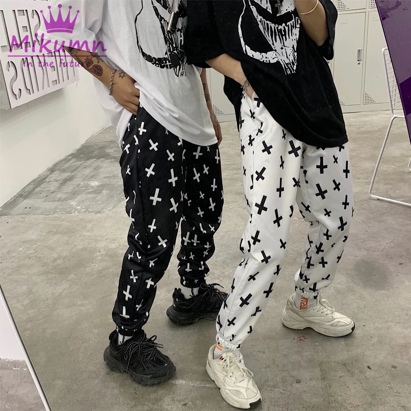 Mikumn Harajuku Women Pants Cross Printed Long Trouser INS Hispter Casual Unisext Pants White Black
Mikumn Harajuku Women Pants Cross Printed Long Trouser INS Hispter Casual Unisext Pants White Black