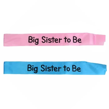 Blue Pink Big Sister to Be Satin Ribbon Sash Baby Shower Boy Girl Baby Shower Party Ceremony Decorations Favor Gifts for Sister
Blue Pink Big Sister to Be Satin Ribbon Sash Baby Shower Boy Girl Baby Shower Party Ceremony Decorations Favor Gifts for Sister