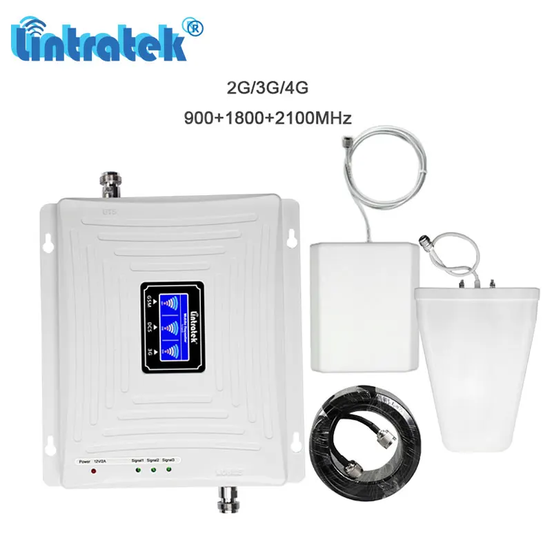 Lintratek 4G Mobile Signal Booster LTE 2G 3G 900 1800 2100 Cellphone Cellular Repeater Amplifier for Communication Data set s6
Lintratek 4G Mobile Signal Booster LTE 2G 3G 900 1800 2100 Cellphone Cellular Repeater Amplifier for Communication Data set s6