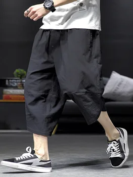 Oversize 5XL Summer Men Streetwear Harem Pants 2019 Cotton Linen Joggers Pants Mens Harajuku Sweatpants Casual Men Trousers
Oversize 5XL Summer Men Streetwear Harem Pants 2019 Cotton Linen Joggers Pants Mens Harajuku Sweatpants Casual Men Trousers