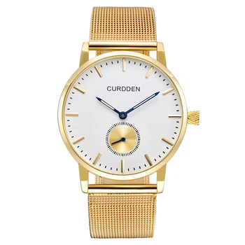 Top Brand CURDDEN Luxury Watches Mens Fashion Gifts Stainless Steel Gold Quartz Wristwatch Montre Homme Relogios Masculinos 2020
Top Brand CURDDEN Luxury Watches Mens Fashion Gifts Stainless Steel Gold Quartz Wristwatch Montre Homme Relogios Masculinos 2020