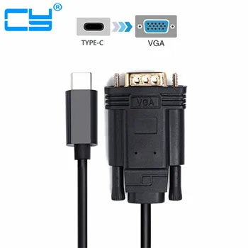 USB-C Type C USB 3.1 to VGA Male 1080p HDTV Monitor Cable for Macbook & Chrombook & XPS13 Laptop
USB-C Type C USB 3.1 to VGA Male 1080p HDTV Monitor Cable for Macbook & Chrombook & XPS13 Laptop