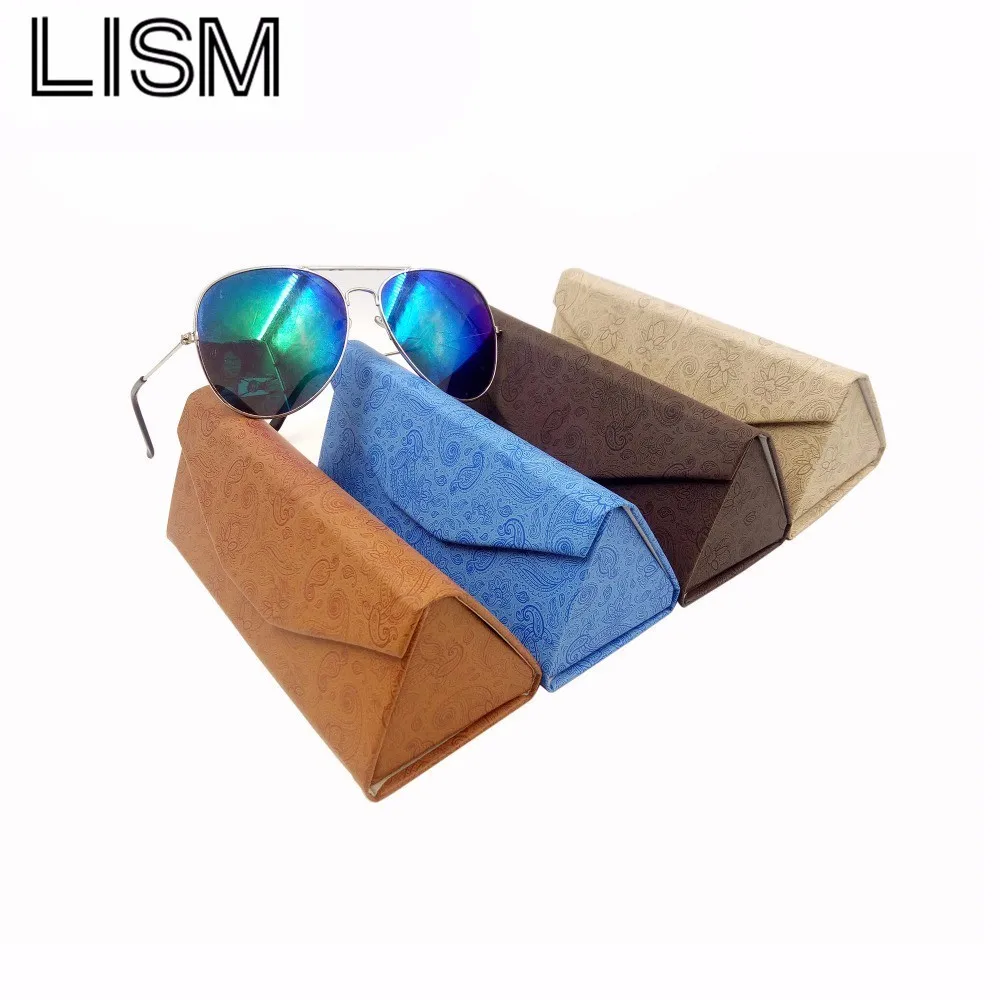LISM 2018 New Triangle Folding Sunglasses Glasses Case Men Women Custom-made Reading Glasses Box Optical Glasses Accessories
LISM 2018 New Triangle Folding Sunglasses Glasses Case Men Women Custom-made Reading Glasses Box Optical Glasses Accessories