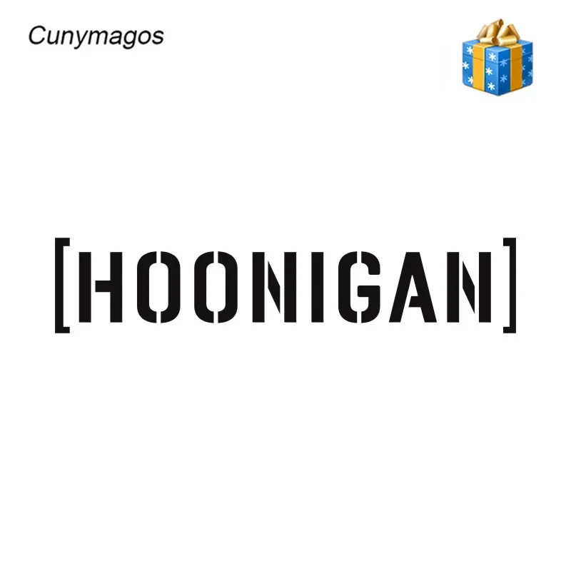 Cunymagos Customized Hoonigan Ken Block Drift JDM Car Stickers and decals Motorcycle Auto Car HOONIGAN Vinyl Sticker Black/White
Cunymagos Customized Hoonigan Ken Block Drift JDM Car Stickers and decals Motorcycle Auto Car HOONIGAN Vinyl Sticker Black/White