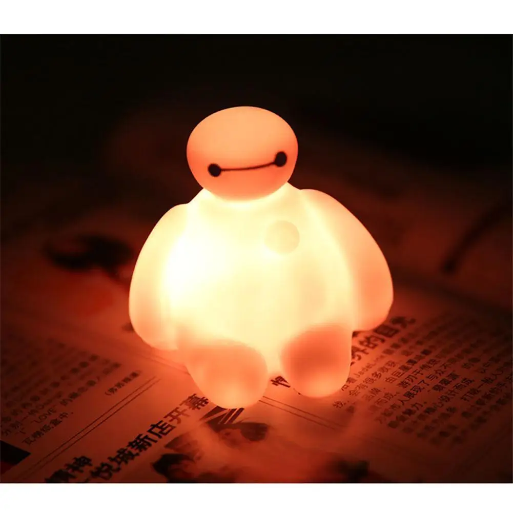 Cartoon Night Light Switch Baymax Led Lamp Portable Creative Nightlight For Children Kids Baby Bedroom Bedside
Cartoon Night Light Switch Baymax Led Lamp Portable Creative Nightlight For Children Kids Baby Bedroom Bedside