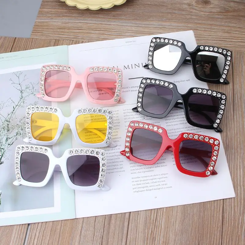 Luxury Rhinestone Kids Sunglasses Square Sun Glasses Children Baby Sunglasses Boys Girls Oculos De Sol Feminino
Luxury Rhinestone Kids Sunglasses Square Sun Glasses Children Baby Sunglasses Boys Girls Oculos De Sol Feminino