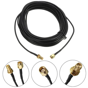 9M WiFi Antenna Connector RP-SMA Extension Cable Cord Line For WiFi Wireless Router
9M WiFi Antenna Connector RP-SMA Extension Cable Cord Line For WiFi Wireless Router