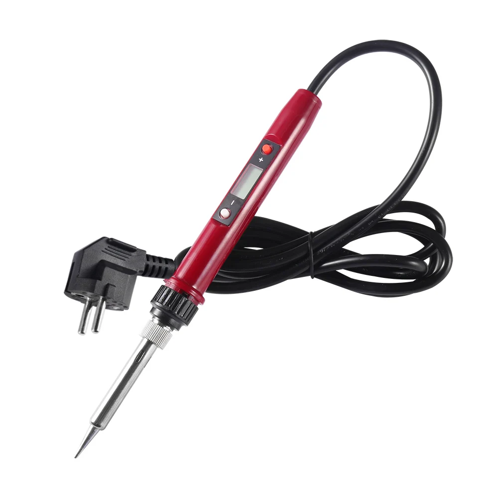 EU/US Plug Electric Soldering Iron 220V 110V Digital Thermostat LCD Display Adjustable Temperature Solder Iron Welding Tool
EU/US Plug Electric Soldering Iron 220V 110V Digital Thermostat LCD Display Adjustable Temperature Solder Iron Welding Tool