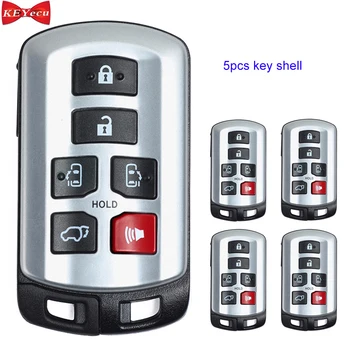 KEYECU 5pcs for Toyota Sienna 2011 2012 2013 2014 2015 2016 2017 2018 2019 Remote Car Key Shell Case Fob Housing Cover HYQ14ADR
KEYECU 5pcs for Toyota Sienna 2011 2012 2013 2014 2015 2016 2017 2018 2019 Remote Car Key Shell Case Fob Housing Cover HYQ14ADR