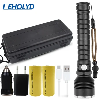 Xhp70.2 Most Powerful 4100 Lumens Led Flashlight Torch Rechargeable 18650 Or 26650 Battery Bulbs
Xhp70.2 Most Powerful 4100 Lumens Led Flashlight Torch Rechargeable 18650 Or 26650 Battery Bulbs
