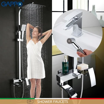 GAPPO Shower Faucets basin mixer tap bathroom faucet brass water sink mixer deck mounted mixer tap faucet
GAPPO Shower Faucets basin mixer tap bathroom faucet brass water sink mixer deck mounted mixer tap faucet