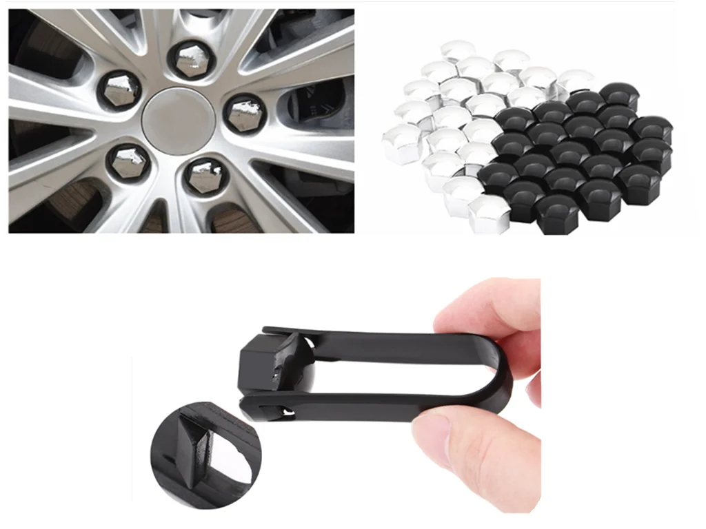 Auto parts nut bolt tire decoration 17mm / 19mm car shape for Hyundai HND-3 Veloster i10 LPI 30blue R cee d ix | Автомобили и