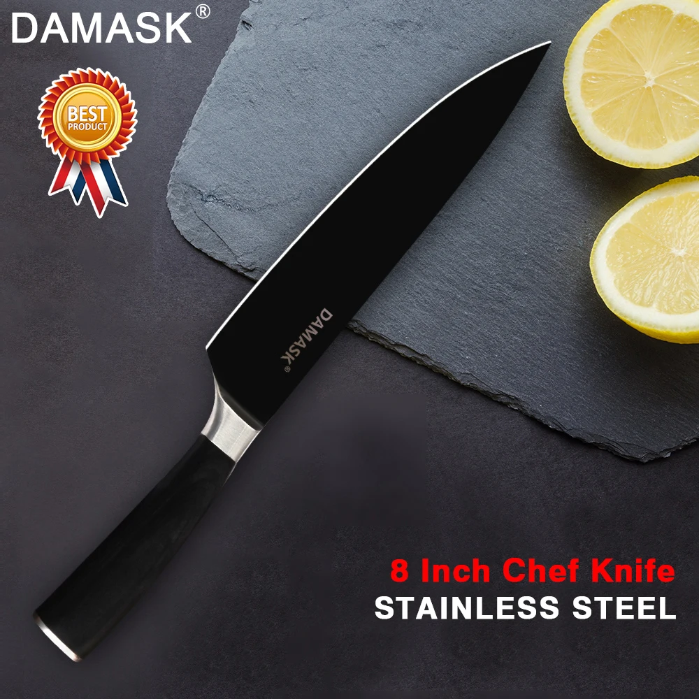 Damask Stainless Steel Knife Meat Cleaver 3Cr13 Stainless Steel Chef Kitchen Knives Japanese Professional Chef Kitchen Knife
Damask Stainless Steel Knife Meat Cleaver 3Cr13 Stainless Steel Chef Kitchen Knives Japanese Professional Chef Kitchen Knife