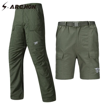 S.ARCHON Navy Seals Detachable Military Pants Tactical Men Breathable Quick Dry Camouflage Army Pants Casual Embroidery Trousers
S.ARCHON Navy Seals Detachable Military Pants Tactical Men Breathable Quick Dry Camouflage Army Pants Casual Embroidery Trousers