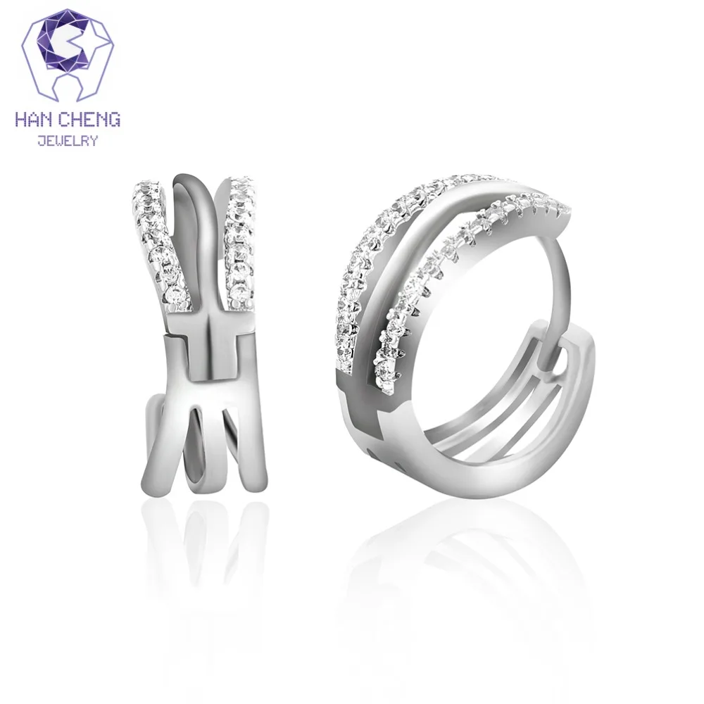 HanCheng New Fashion Luxury Silver Plated Loop AAA Zircon Gem Stone Round Circle Hoop Earrings For Women Jewelry brincos bijoux
HanCheng New Fashion Luxury Silver Plated Loop AAA Zircon Gem Stone Round Circle Hoop Earrings For Women Jewelry brincos bijoux