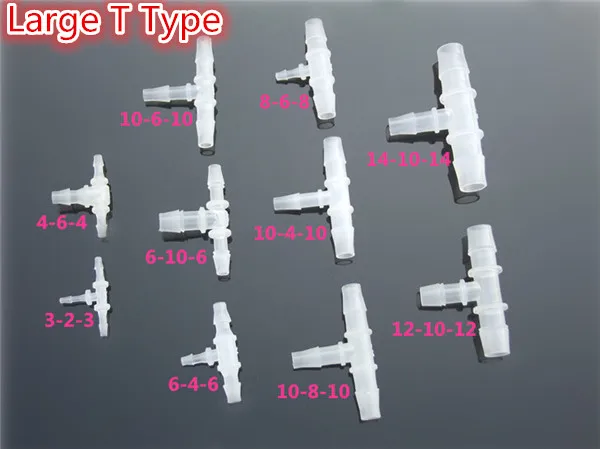 1pcs/lot K615B Large T Type PE Water Pipe Reducing Tee Hose Coupler Connector Aquarium Parts Sell At A Loss USA Belarus Ukraine
1pcs/lot K615B Large T Type PE Water Pipe Reducing Tee Hose Coupler Connector Aquarium Parts Sell At A Loss USA Belarus Ukraine