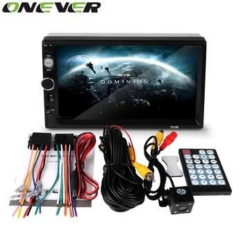 Onever 2 Din 7 inch Bluetooth Car MP4 MP5 Player HD Touch Screen Support Rear View Camera Handsfree Car Audio Video FM USB SD AU
Onever 2 Din 7 inch Bluetooth Car MP4 MP5 Player HD Touch Screen Support Rear View Camera Handsfree Car Audio Video FM USB SD AU