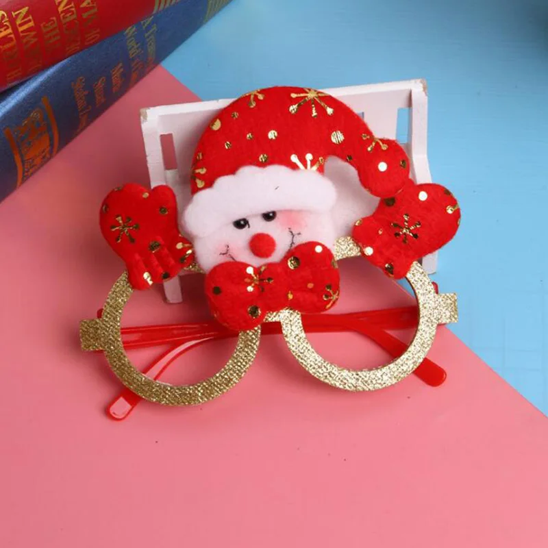 Christmas party glasses Santa glasses frame prom glasses personalized decorative glasses
Christmas party glasses Santa glasses frame prom glasses personalized decorative glasses
