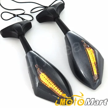 Motorcycle Carbon Fiber Motorcycle Side Mirror LED Turn Signals For Honda CBR CBR900RR CBR600 F1/F2/F3/F4/F4I
Motorcycle Carbon Fiber Motorcycle Side Mirror LED Turn Signals For Honda CBR CBR900RR CBR600 F1/F2/F3/F4/F4I
