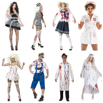 Deadpool Costume Adult Men Rompers Ghost Bride Women Dress Anime Cosplay for Devil Vampire Horrible Halloween Party in Carnaval
Deadpool Costume Adult Men Rompers Ghost Bride Women Dress Anime Cosplay for Devil Vampire Horrible Halloween Party in Carnaval