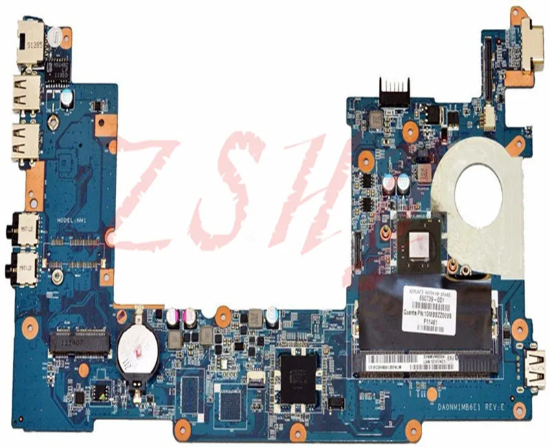 for HP mini 110 laptop motherboard 650739-001 DA0NM1MB6D0 ddr3 Free Shipping 100% test ok
for HP mini 110 laptop motherboard 650739-001 DA0NM1MB6D0 ddr3 Free Shipping 100% test ok