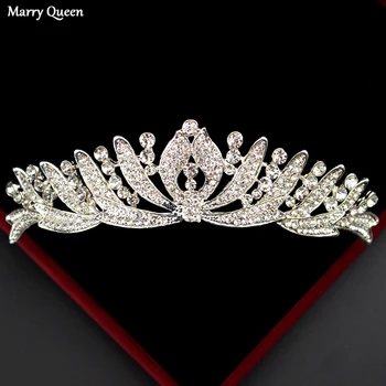 New Silver Rhinestone Wedding Crown Crystal Headdress Bridal Hair Accessories Princess Birthday Party Headband Accessories
New Silver Rhinestone Wedding Crown Crystal Headdress Bridal Hair Accessories Princess Birthday Party Headband Accessories