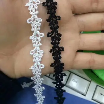 60Yards Black Heart Embroidered Lace Trim Ribbon Sew On Flower Appliques Embellishment Home Decoration Dantel Aplike Dentelles
60Yards Black Heart Embroidered Lace Trim Ribbon Sew On Flower Appliques Embellishment Home Decoration Dantel Aplike Dentelles