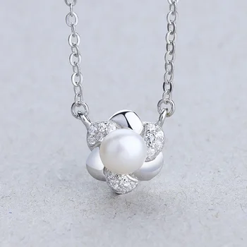 S- S925 Sterling Silver Necklace female fashion all-match pearls inlaid stone set chain Female silver necklace pendant silver
S- S925 Sterling Silver Necklace female fashion all-match pearls inlaid stone set chain Female silver necklace pendant silver