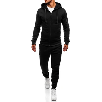 ZOGAA Men Solid Casual Tracksuits Hooded Two Piece Sets Sportswear Zipper Tracksuit Slim Fit Man Sweatsuit
ZOGAA Men Solid Casual Tracksuits Hooded Two Piece Sets Sportswear Zipper Tracksuit Slim Fit Man Sweatsuit