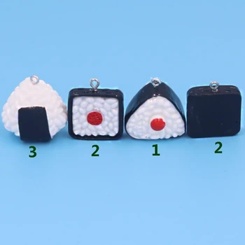 50PCS Cute Colorful Resin White Rice Sushi Pendant DIY Accessories Charm Fashion Handmade Necklace Keychains Earrings Wholesale
50PCS Cute Colorful Resin White Rice Sushi Pendant DIY Accessories Charm Fashion Handmade Necklace Keychains Earrings Wholesale