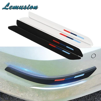 Car-styling 1pair Car Anti-collision Strip Bumper Silicone anti-rubbing Stickers for VW polo Jeep renegade Mercede w203 w204
Car-styling 1pair Car Anti-collision Strip Bumper Silicone anti-rubbing Stickers for VW polo Jeep renegade Mercede w203 w204