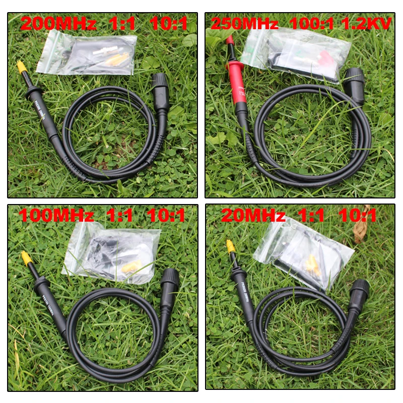 Oscilloscope Probe PK8100 Kit x1 x10 20MHz- 250MHz Oscilloscope Probe Parts and Parts Slide for Tektronix HP
Oscilloscope Probe PK8100 Kit x1 x10 20MHz- 250MHz Oscilloscope Probe Parts and Parts Slide for Tektronix HP