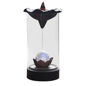 Electronic Backflow Incense Burner Creative Home Decoration LED Glowing Ball lamp Censer Use In Home Office Teahouse Wholesale
Electronic Backflow Incense Burner Creative Home Decoration LED Glowing Ball lamp Censer Use In Home Office Teahouse Wholesale