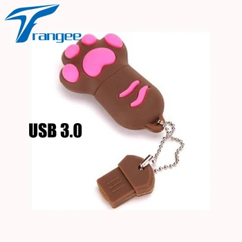 Trangee USB 3.0 Flash Drive Cartoon Cat Paw Pendrive Super-speed 64GB 32GB 16GB USB Memory Stick Gift Pen Drive
Trangee USB 3.0 Flash Drive Cartoon Cat Paw Pendrive Super-speed 64GB 32GB 16GB USB Memory Stick Gift Pen Drive
