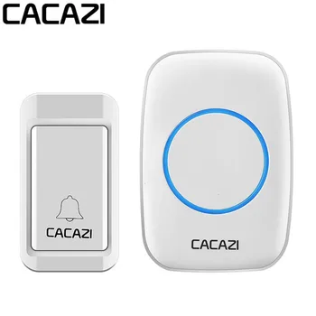 CACAZI Self-powered Wireless Doorbell No Need Battery Waterproof Button LED Light Home Cordless Bell Receiver 120M Remote EU
CACAZI Self-powered Wireless Doorbell No Need Battery Waterproof Button LED Light Home Cordless Bell Receiver 120M Remote EU